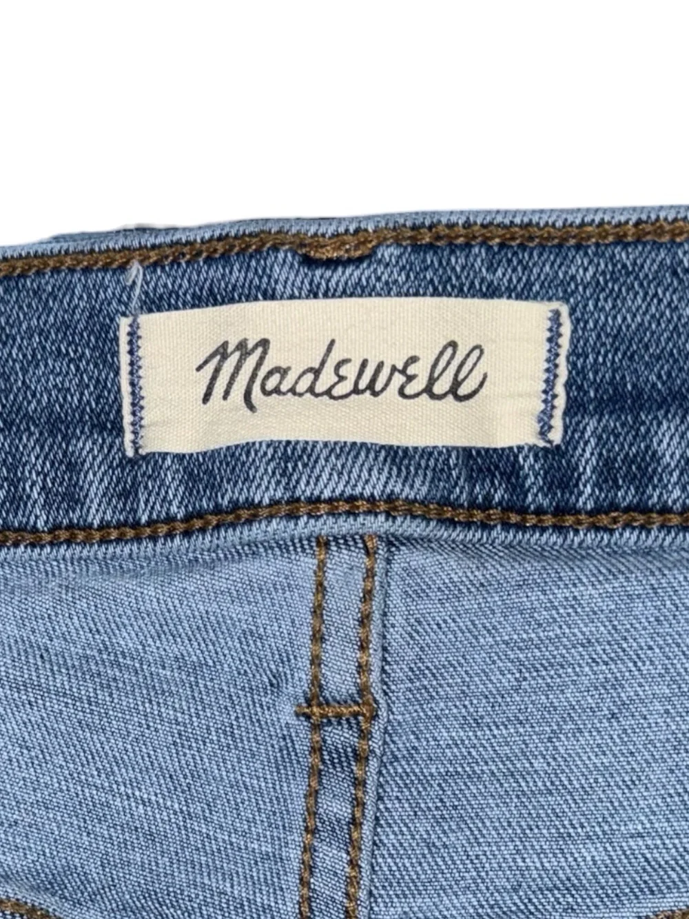Madewell NWOT Kick Out Crop Bootcut Jeans High Rise Blue Wash | Size 27